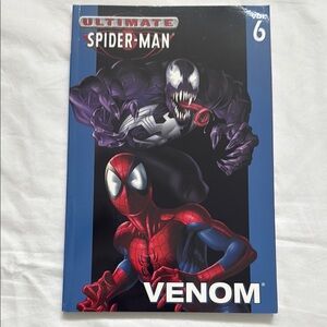 Marvel Ultimate Spider-Man Venom Comic - Red, Black, Purple